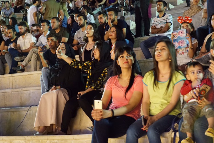 به‌ وێنه‌.. يادى رۆژى جيهانى ميوزيك له‌ سلێمانى كرايه‌وه‌